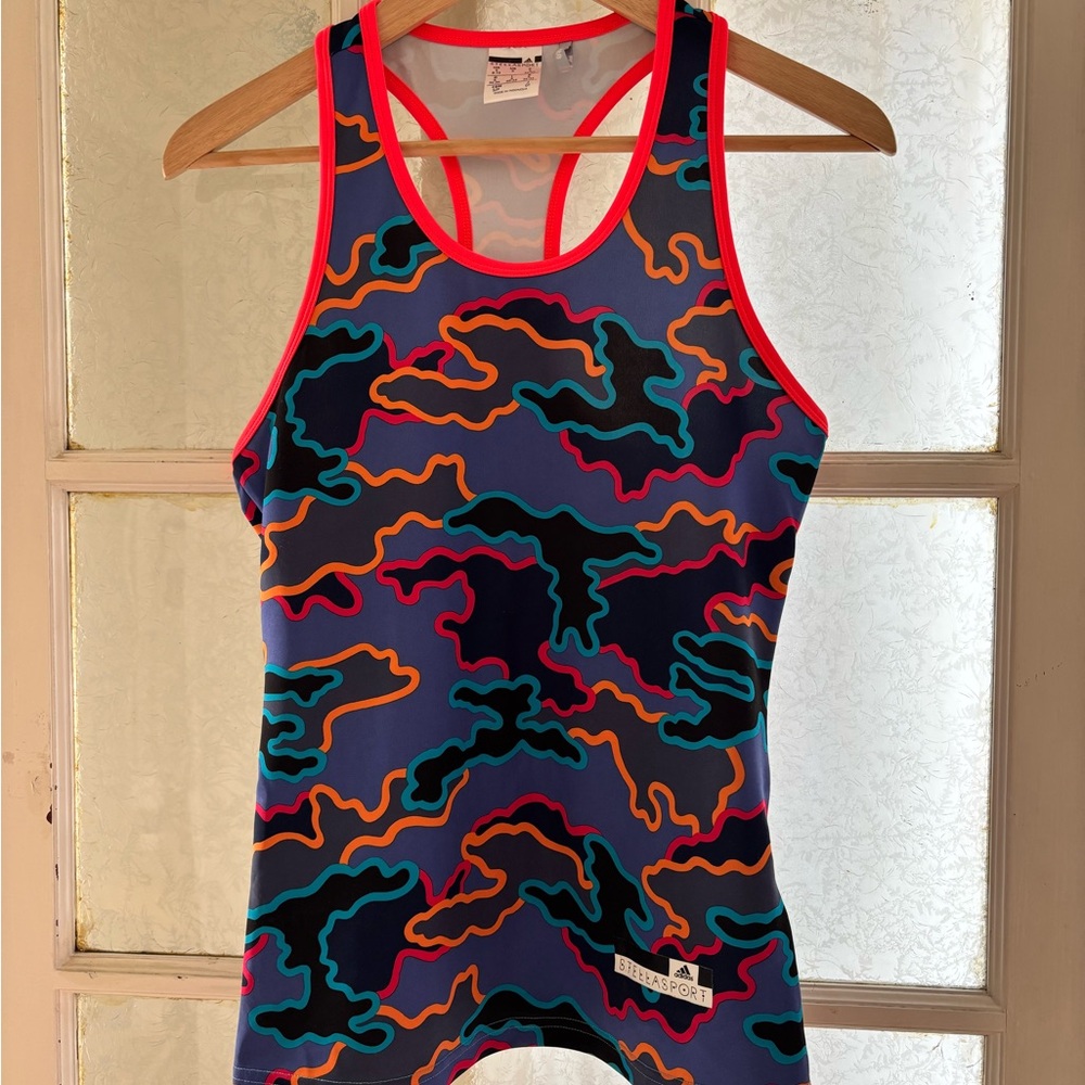 Adidas by Stella McCartney Multicolor Camo One Piece